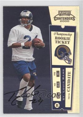 2000 Playoff Contenders - [Base] - Championship Ticket #117 - Rookie Ticket - Trung Canidate /100
