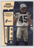 European Ticket - Blaine McElmurry #/100