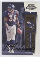 Rookie Ticket - Mike Anderson