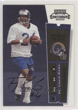 2000 Playoff Contenders - [Base] #117 - Rookie Ticket - Trung Canidate