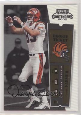 2000 Playoff Contenders - [Base] #136 - Rookie Ticket - Danny Farmer