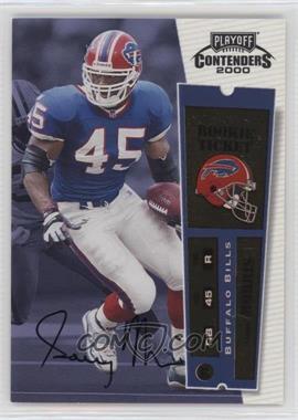 2000 Playoff Contenders - [Base] #140 - Rookie Ticket - Sammy Morris