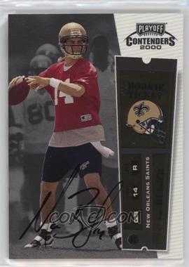 2000 Playoff Contenders - [Base] #143 - Rookie Ticket - Marc Bulger