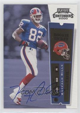 2000 Playoff Contenders - [Base] #150 - Rookie Ticket - Kwame Cavil