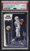 Playoff Ticket - Marvin Harrison [PSA 8 NM‑MT]