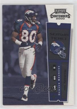 2000 Playoff Contenders - [Base] #31 - Rod Smith