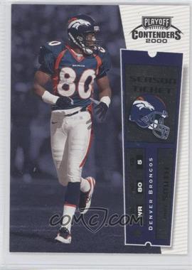 2000 Playoff Contenders - [Base] #31 - Rod Smith