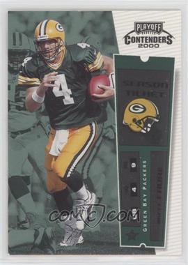 2000 Playoff Contenders - [Base] #38 - Brett Favre