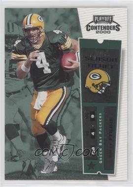 2000 Playoff Contenders - [Base] #38 - Brett Favre