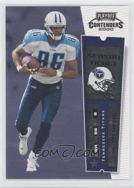 2000 Playoff Contenders - [Base] #93 - Carl Pickens