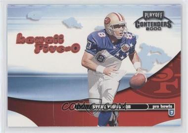 2000 Playoff Contenders - Hawaii Five-O #H5O-36 - Steve Young
