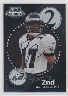 2000 Playoff Contenders - Round Numbers Autographs #RN5 - Todd Pinkston, Jerry Porter [Good to VG‑EX]