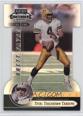 2000 Playoff Contenders - Total Touchdown Tandems #TD13 - Brett Favre, Troy Aikman /39