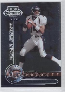2000 Playoff Contenders - Touchdown Tandems #TD18 - Brian Griese, Charlie Batch