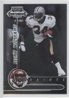 2000 Playoff Contenders - Touchdown Tandems #TD22 - Ricky Williams, Corey Dillon