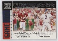 Joe Montana, John Elway