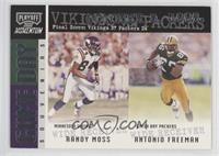 Randy Moss, Antonio Freeman [EX to NM]