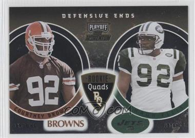 2000 Playoff Momentum - Rookie Quads #RQ-12 - Shaun Ellis, Brian Urlacher, Courtney Brown, Corey Simon