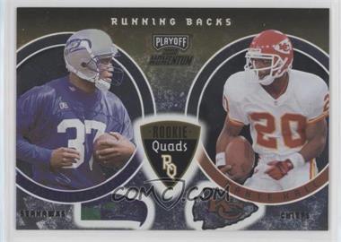 2000 Playoff Momentum - Rookie Quads #RQ-9 - Shaun Alexander, Dante Hall, Trung Canidate, Michael Wiley