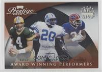 Brett Favre, Barry Sanders, Thurman Thomas