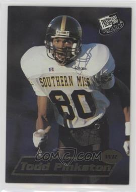 2000 Press Pass - [Base] - Reflectors #R20 - Todd Pinkston /500 [Noted]