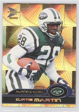 2000 Prism Prospects - [Base] - Holographic Gold #62 - Curtis Martin /50