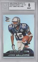 James Williams [BGS 8 NM‑MT] #/1,000