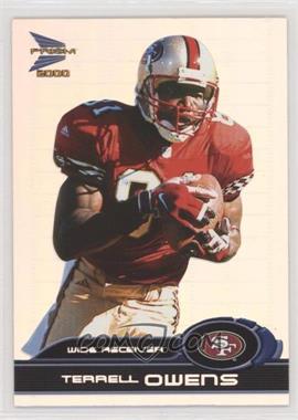 2000 Prism Prospects - [Base] #83 - Terrell Owens [EX to NM]