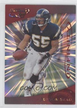 2000 Quantum Leaf - [Base] - Infinity Red #236 - Junior Seau /25