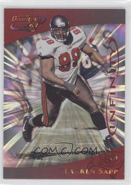 2000 Quantum Leaf - [Base] - Infinity Red #273 - Warren Sapp /25