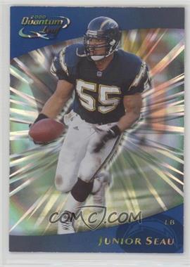 2000 Quantum Leaf - [Base] #236 - Junior Seau