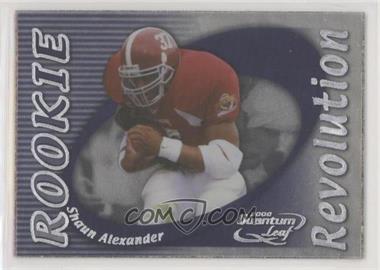 2000 Quantum Leaf - Rookie Revolution #RR-09 - Shaun Alexander /5000