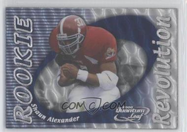 2000 Quantum Leaf - Rookie Revolution #RR-09 - Shaun Alexander /5000