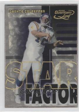 2000 Quantum Leaf - Star Factor #SF 23 - Daunte Culpepper /2500