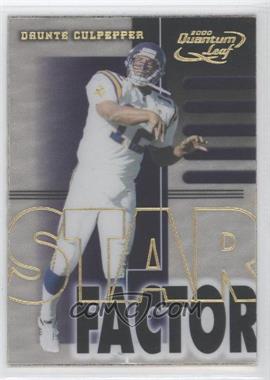 2000 Quantum Leaf - Star Factor #SF 23 - Daunte Culpepper /2500