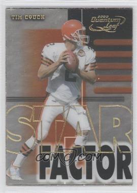 2000 Quantum Leaf - Star Factor #SF 5 - Tim Couch /2500