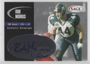 2000 SAGE - Autographs - Silver #A29 - Rob Morris /400