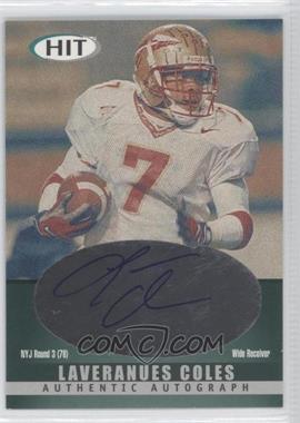 2000 SAGE Hit - Autographs - Diamond #A14 - Laveranues Coles