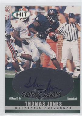 2000 SAGE Hit - Autographs - Diamond #A6 - Thomas Jones