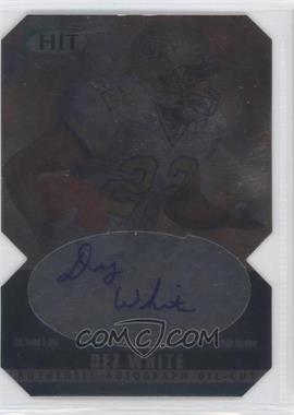 2000 SAGE Hit - Autographs - Emerald Die-Cut #A22 - Dez White