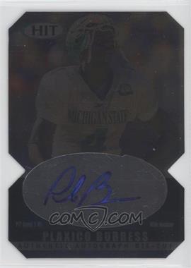 2000 SAGE Hit - Autographs - Emerald Die-Cut #A4 - Plaxico Burress