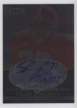 2000 SAGE Hit - Autographs - Emerald #A37 - Shaun Alexander