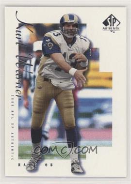 2000 SP Authentic - [Base] #69 - Kurt Warner