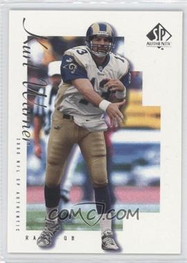 2000 SP Authentic - [Base] #69 - Kurt Warner