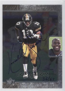 2000 SP Authentic - Buyback Autographs #30 - Kordell Stewart /67