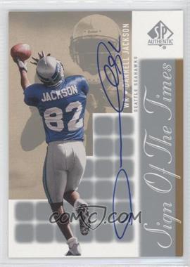 2000 SP Authentic - Sign of the Times #DJ - Darrell Jackson