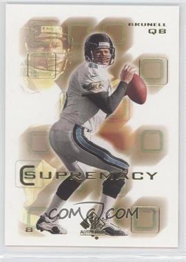 2000 SP Authentic - Supremacy #S1 - Mark Brunell