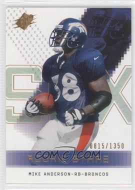 2000 SPx - [Base] #115 - Mike Anderson /1350