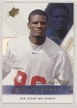 2000 SPx - [Base] #121 - Ron Dixon /1350