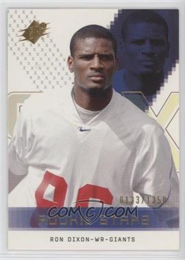 2000 SPx - [Base] #121 - Ron Dixon /1350